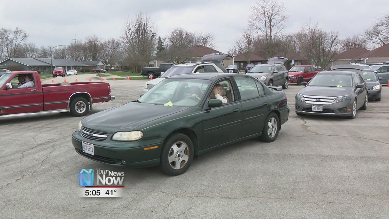 West Ohio Food Bank distributes food in Mercer County